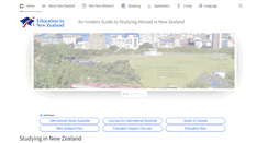 Desktop Screenshot of education-newzealand.org